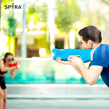 SPYRA Three 超美品　1日のみ使用 Amazon | スパイラ(Spyra) ハイテク電動ウォーターガン 水鉄砲